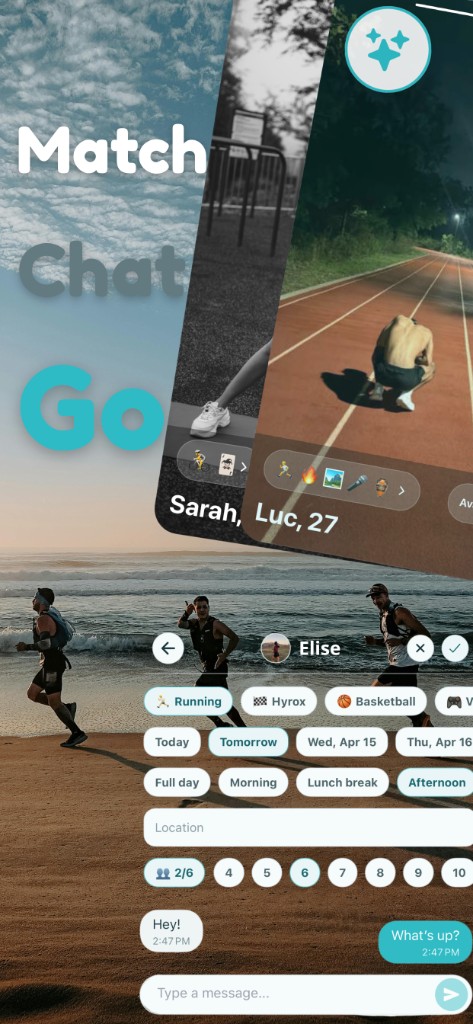 Match Chat Go preview on Kyklos