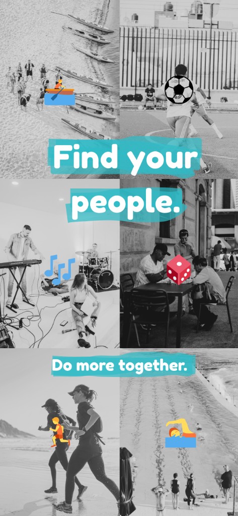 Activities and people collage on Kyklos